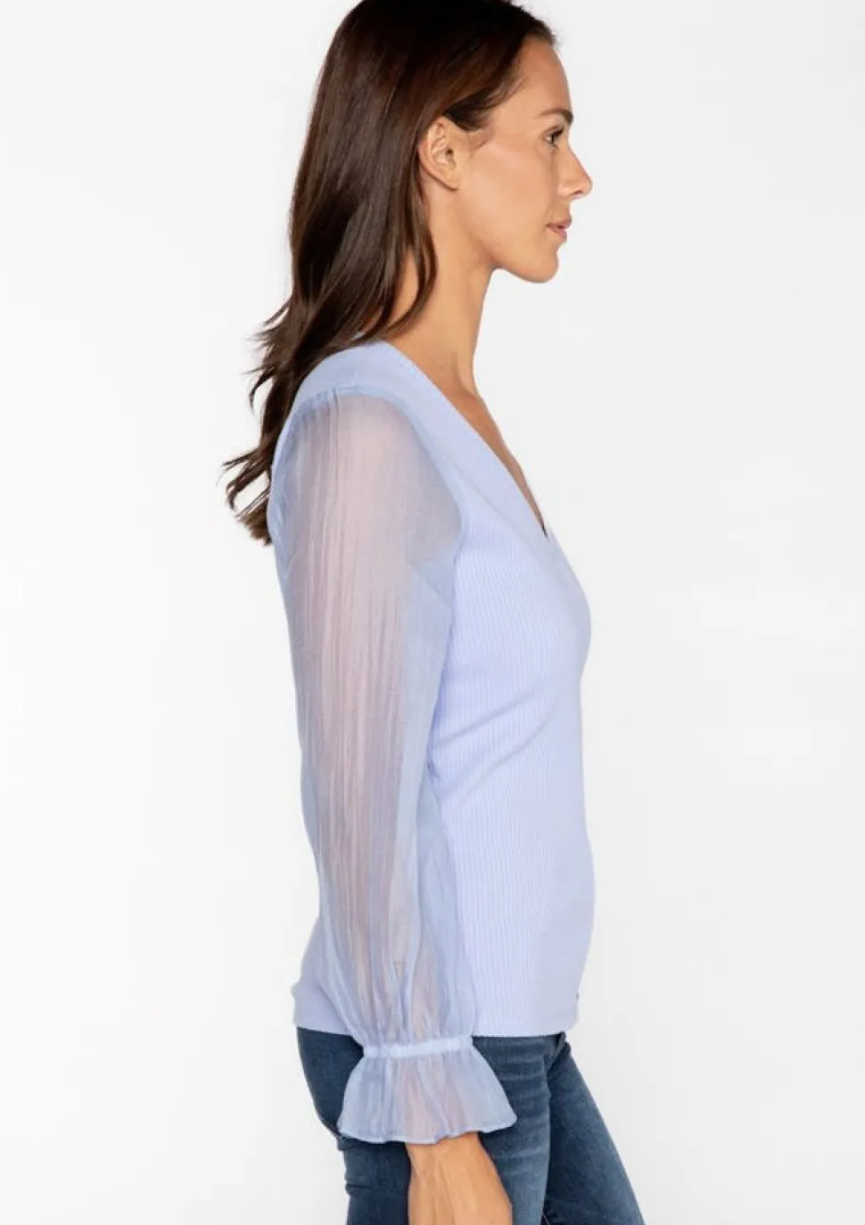 S'edge Apparel Blouses-S'Edge Apparel Murphy Top Party Peri