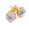 Sheila Fajl Jewelry- Bosnia Sphere Stud Gold