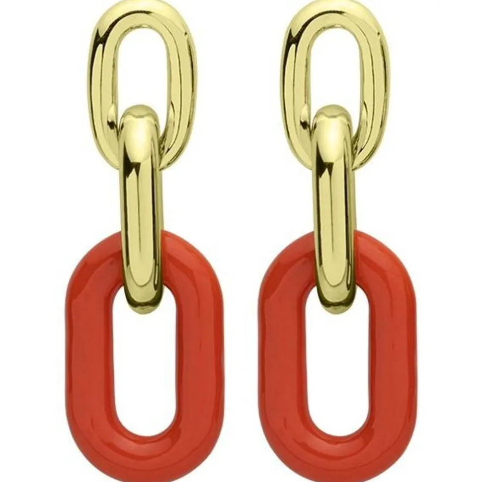 Sheila Fajl Jewelry- Shakedown Earrings Orange