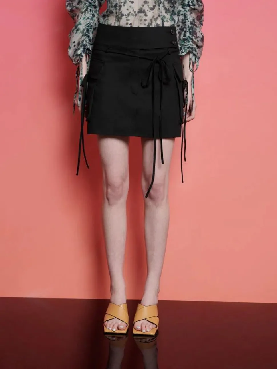 Sister Jane Skirts- Beatrice Cargo Mini Skirt