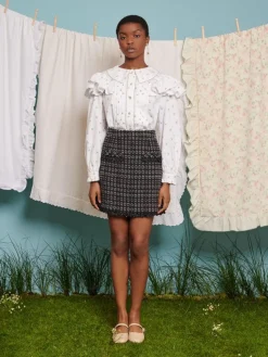 Sister Jane Skirts- Lucinda Tweed Mini Skirt