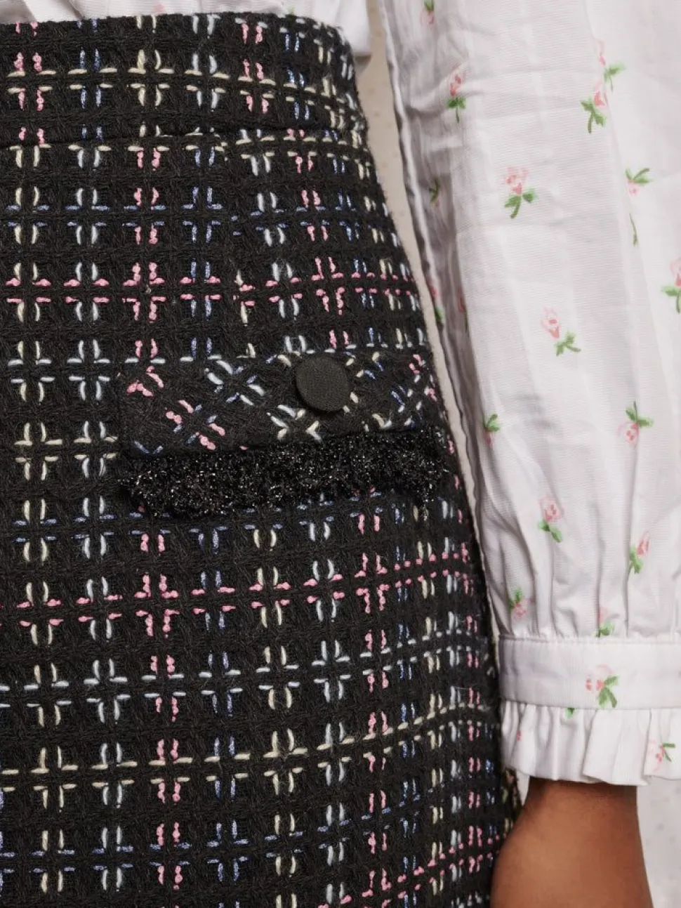 Sister Jane Skirts- Lucinda Tweed Mini Skirt