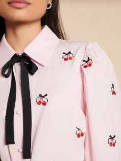 Sister Jane Midi- Punnet Embroidered Midi Dress