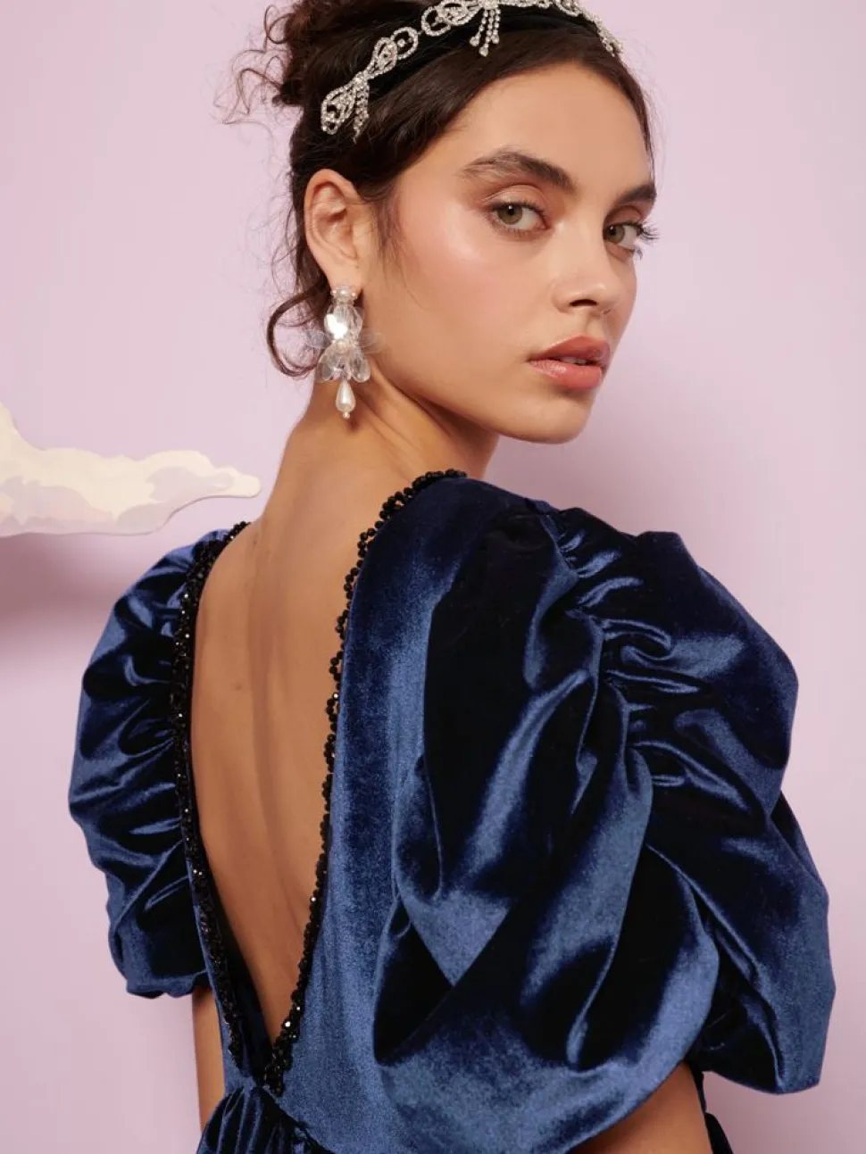 Sister Jane Mini- Spell Velvet Mini Dress