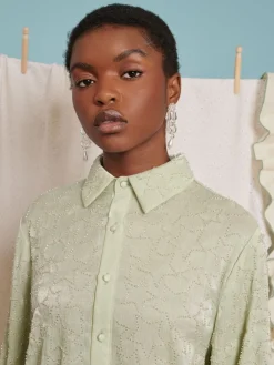 Sister Jane Blouses- Sugar Star Bead Shirt