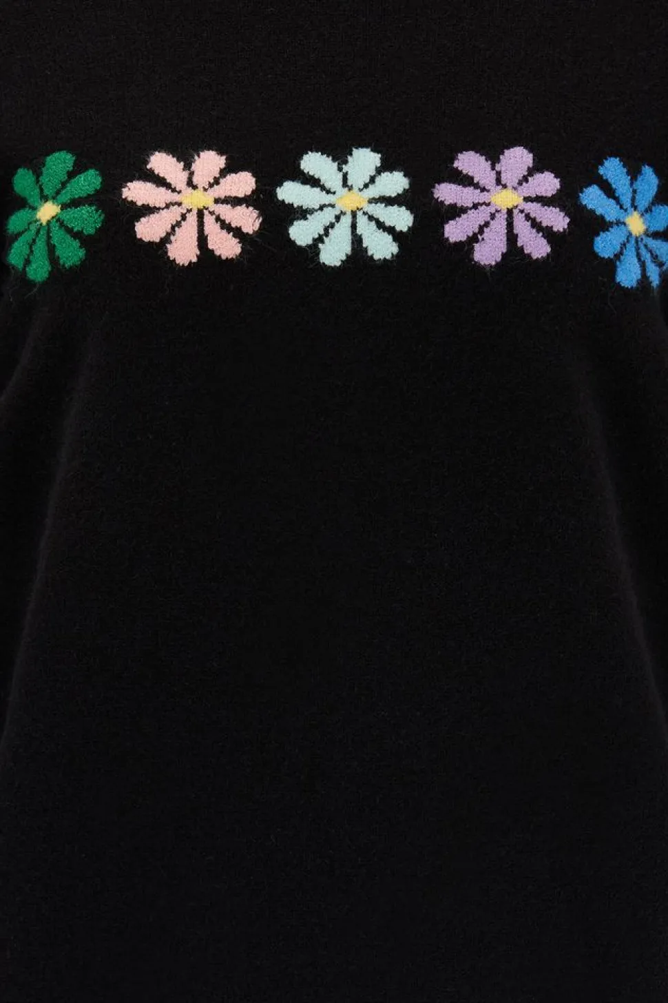 Sugarhill Brighton Sweaters- Andrea Rainbow Daisies Jumper