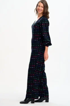 Sugarhill Brighton Jumpsuit- Angie Jumpsuit - Black, Moon Phases