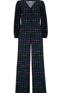 Sugarhill Brighton Jumpsuit- Angie Jumpsuit - Black, Moon Phases