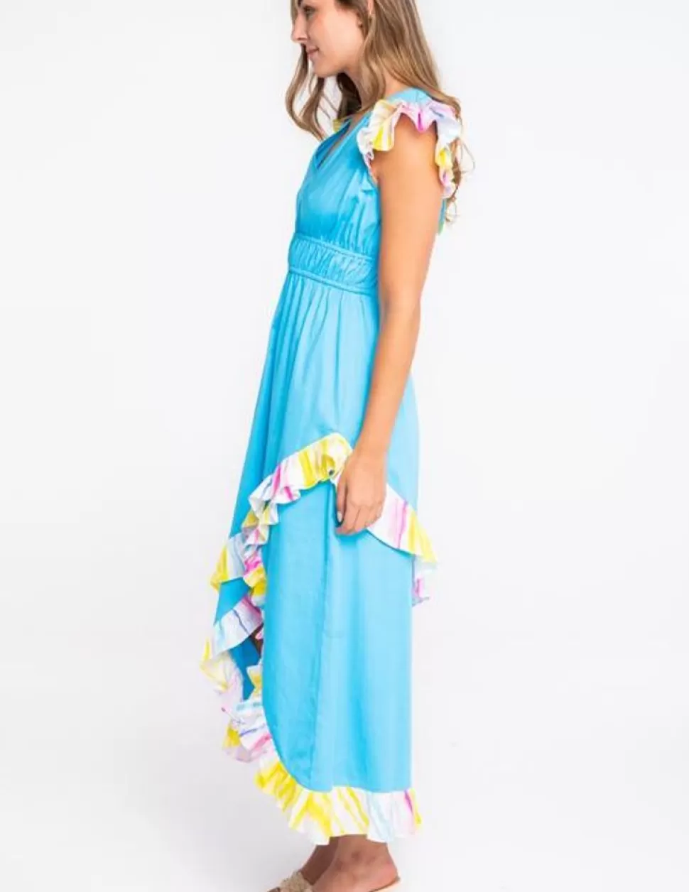 Alden Adair Midi- Willow Dress Ocean